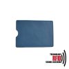 Kožené RFID púzdro vybavené blokáciou RFID NFC, modrá farba (2)