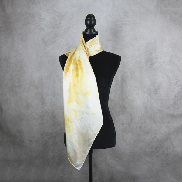 Hodvábna šatka LIMITED_200, Ručná výroba na Slovensku, 90 x 90cm - Image 2