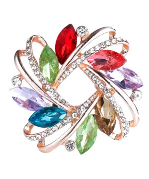 Alternative view of Ozdoba na šatku a šál s farebnými sklíčkami