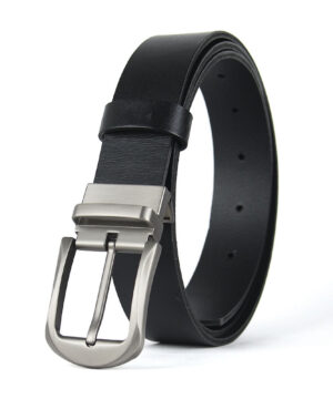 Kožený opasok STEEL NOVA, šírka 3.3cm, Ručná výroba na Slovensku