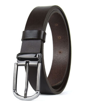 Alternative view of Kožený opasok ONYX EDGE, šírka 3.3cm, Ručná výroba na Slovensku