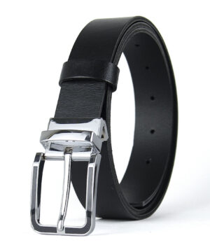 Kožený opasok STRIKE, šírka 3.3cm, Ručná výroba na Slovensku