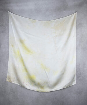 Alternative view of Hodvábna šatka LIMITED_341, Ručná výroba na Slovensku, 90 x 90cm
