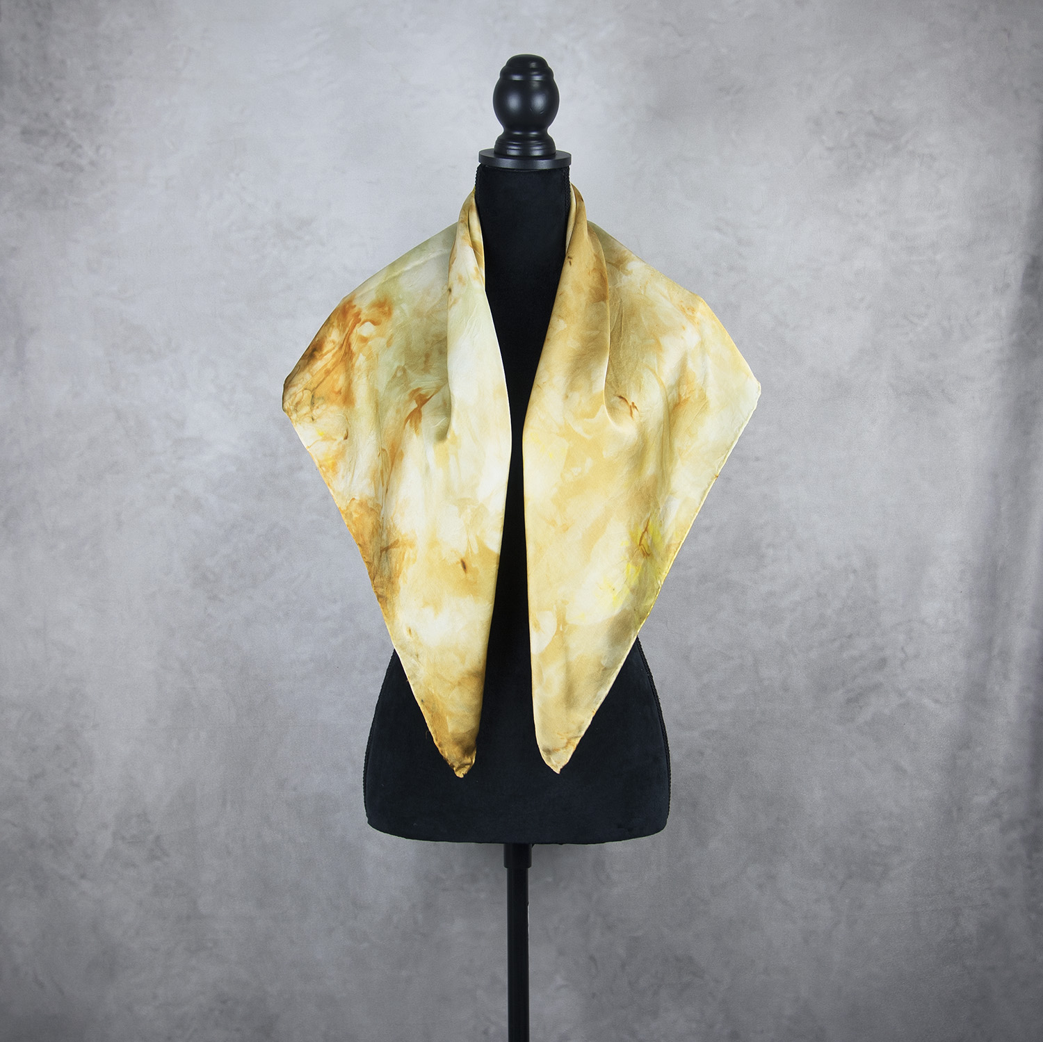 Hodvábna šatka LIMITED_356, Ručná výroba na Slovensku, 90 x 90cm – Obrázok 3