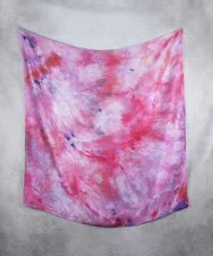 Alternative view of Hodvábna šatka LIMITED_359, Ručná výroba na Slovensku, 90 x 90cm